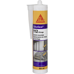Mastic silicone neutre menuiseries SikaSeal 109 Beige 300 ml