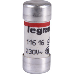 Legrand Cartouches à fusible Legrand 10,3x25,8mm - 16A - 48332 - de Toolstation