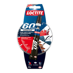Colle gel 60 secondes Universal Loctite