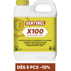 SENTINEL Inhibiteur pour circuit de chauffage X100 Sentinel 1 Litre - 48820 - de Toolstation