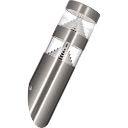 Arlux Applique torche extérieure LED Castellane Inox Arlux 9W - 3000k - 1000lm - 49905 - de Toolstation
