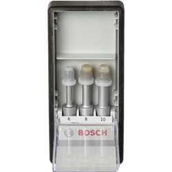 Bosch Coffret de forets diamantés à sec Bosch 3 pièces 50108 de Toolstation