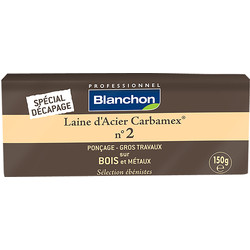 Blanchon Laine d'acier n°2 Décapage Blanchon 150g - 50363 - de Toolstation
