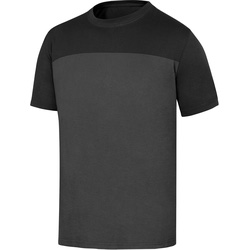 Delta Plus T-shirt coton bicolore GENOA2 Delta Plus M Gris/noir 50827 de Toolstation