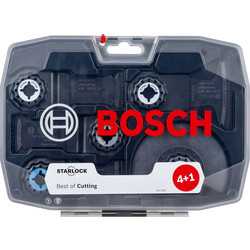 Bosch Coffret de lames plongeantes Bosch Starlock métal/bois 5 pièces 51540 de Toolstation
