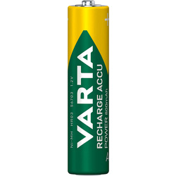 VARTA Piles rechargeables pré-chargées Varta AAA / LR03 - 800mAh - 52093 - de Toolstation