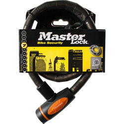 Master Lock Câble antivol à clé Master lock 1m x Ø18mm - 52684 - de Toolstation