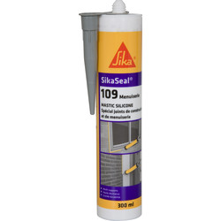 SIKA Mastic silicone Menuiserie Sikaseal 109 300ml Gris - 54014 - de Toolstation