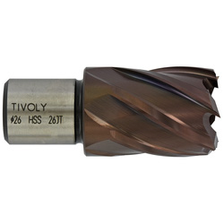 TIVOLY Fraise à carotter HSS revêtement TiAlN - Série courte Ø50mm 55160 de Toolstation