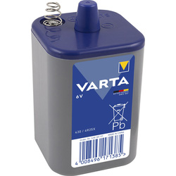 Varta Pile saline plastique à ressort 6V Varta 4R25 55698 de Toolstation