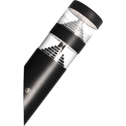 Arlux Applique torche extérieure LED Castellane Arlux 9W - 3000K - 1000lm - Noire 56607 de Toolstation
