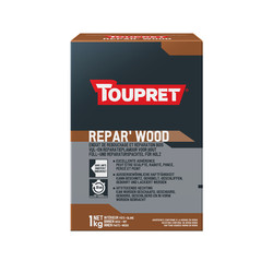 Toupret Enduit de rebouchage poudre bois Repar'Wood Toupret 1kg 57606 de Toolstation