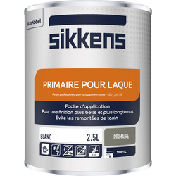 Sikkens Artisans Primaire pour laque blanc Sikkens 2,5L 58208 de Toolstation