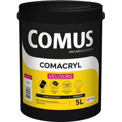 Comus Peinture Comacryl blanc velours Comus 5L - 59420 - de Toolstation