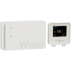 Schneider Electric Kit thermostat connecté pour chaudière Wiser Schneider  61962 de Toolstation