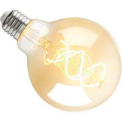 Sylvania Ampoule globe rétro à filament LED Sylvania ToLEDo G95 E27 5,5W 250lm 2000K - 62107 - de Toolstation