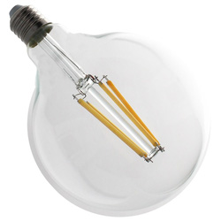 Arlux Ampoule décorative E27 à filaments Ø125mm Arlux 6W - 2700K - 900lm - Transparente 65354 de Toolstation