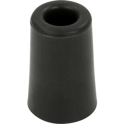 Dulimex Butoir de porte caoutchouc noir Ø39 x H59mm - 65420 - de Toolstation