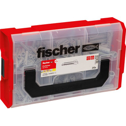 fischer Coffret Fixtainer chevilles SX+ Fischer  65855 de Toolstation