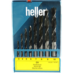 Heller Coffret de mèches à bois CV Heller 8 pièces 67583 de Toolstation