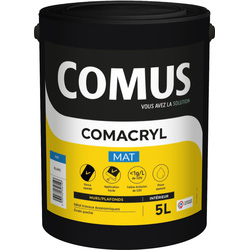 Comus Peinture intérieure Comacryl blanc mat Comus 5L - 68355 - de Toolstation