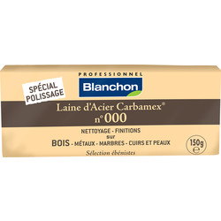 Blanchon Laine d'acier n°000 Polissage Blanchon 150g - 68407 - de Toolstation