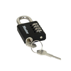 Master Lock Cadenas à combinaison avec clé de secours Master Lock 40mm - 69461 - de Toolstation