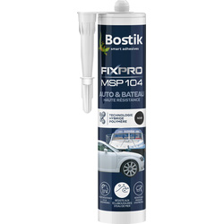 Bostik Mastic de fixation Auto & Bateau FIXPRO MSP 104 Bostik 290ml Noir - 69803 - de Toolstation