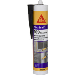SIKA Mastic silicone Menuiserie Sikaseal 109 300ml Noir - 71204 - de Toolstation