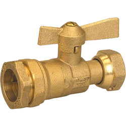 Pronorm Vanne compteur avant/après droit MF Pronorm PE Ø25 - F20x27 - 71645 - de Toolstation