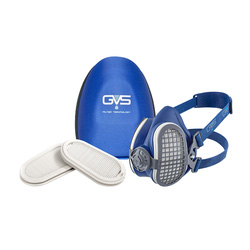 GVS Pack Starter Demi-masque respiratoire avec filtres P3 + étui GVS Taille M/L - 73152 - de Toolstation