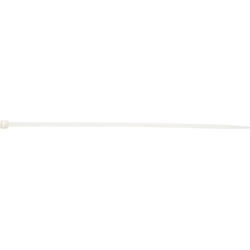Colliers de fixation polyamide blanc 2,5x98mm - 76750 - de Toolstation