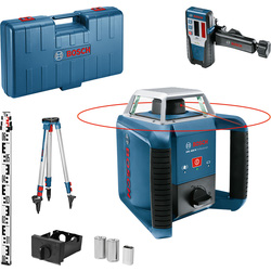 Bosch Niveau laser rotatif Bosch GRL 400 H Tricase + BT 152 + GR 2400 Rouge 78084 de Toolstation
