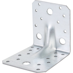 ALBERTS Équerre renforcée avec nervure Alberts 100x100x90mm - 78264 - de Toolstation