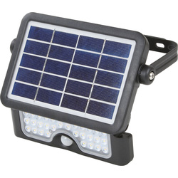 Luceco Projecteur à LED Luceco Solar avec capteur de mouvement IP65 5W 550lm 4000K - 82263 - de Toolstation