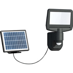 Arlux Projecteur extérieur solaire avec détecteur IR Flood noir Arlux 15W - 4000K - 1000lm - 82739 - de Toolstation
