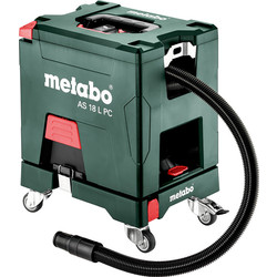 Metabo Aspirateur sans fil Metabo AS 18 L PC (machine seule) 18V Li-ion - 86930 - de Toolstation