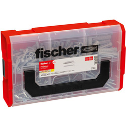 fischer Coffret Fixtainer chevilles SX+ avec vis Fischer  87675 de Toolstation
