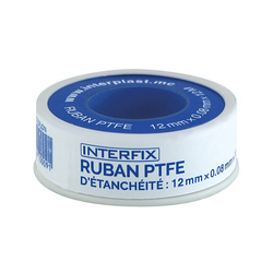 INTERPLAST Ruban téflon PTFE Interplast 12m x 12mm - 91733 - de Toolstation