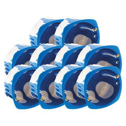 Boîtes cloison no air multi-matériaux Ø67mm - P40mm - 93395 - de Toolstation