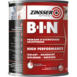 Zinsser Primaire d'accrochage ultra isolant B-I-N Zinsser 2,5L *Dispo 48h* - 97845 - de Toolstation