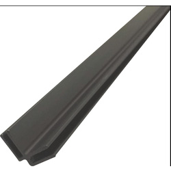 ELMER Profilé pour panneau Walldéco Elmer Angle 255cm - Noir 98595 de Toolstation