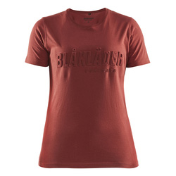 Blaklader T-shirt imprimé 3D femme Blakläder Rouge brique - XS 99920 de Toolstation