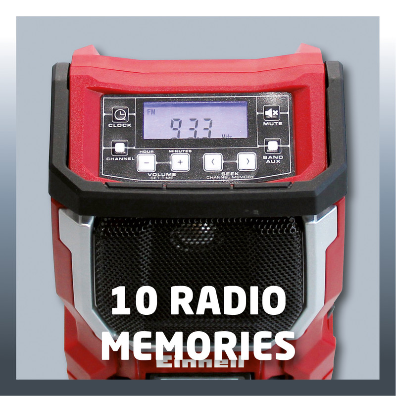 Radio sans fil Einhell TE-CR 18 Li Solo (machine seule)