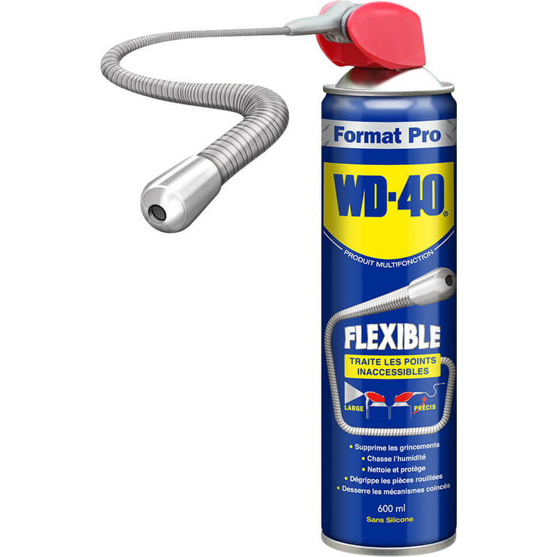 Spray aérosol WD-40 avec flexible
