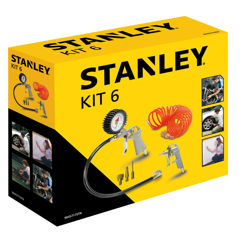 Kit 8 accessoires de gonflage Stanley