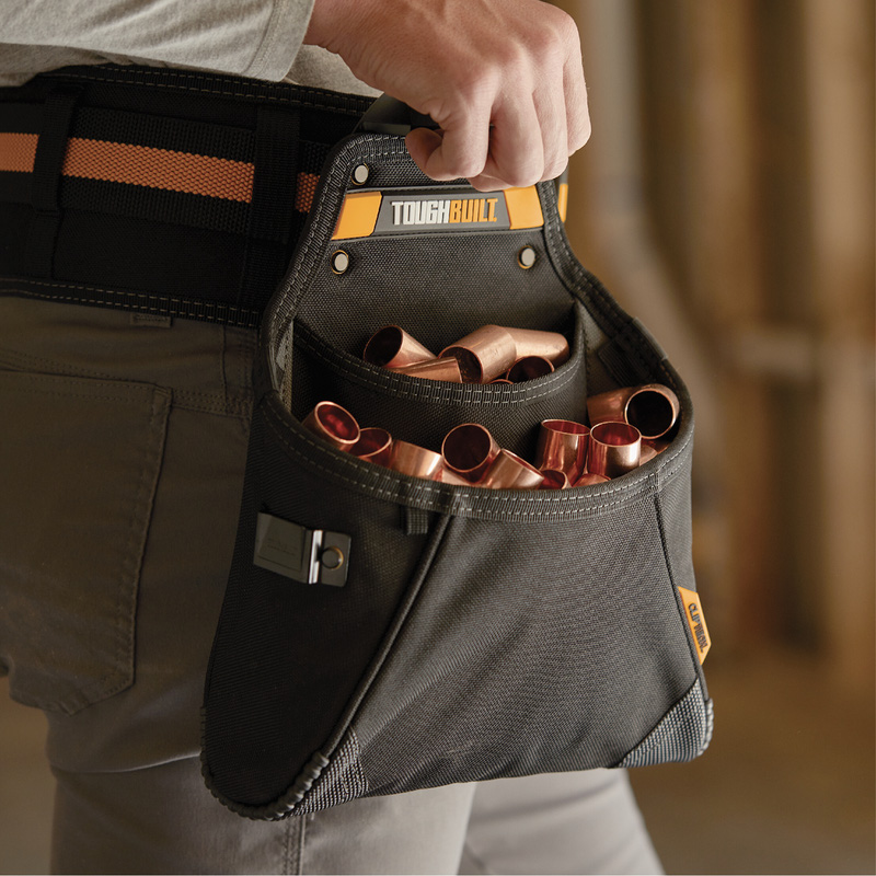 Pochette porte-outils universelle avec poche à couteau ToughBuilt, Équipements et accessoires d'atelier
