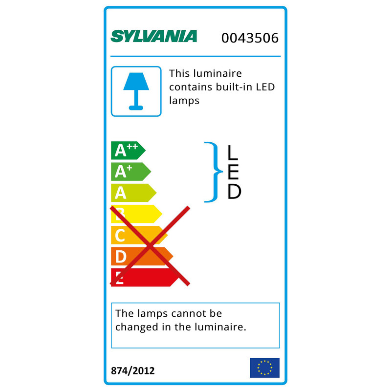 Plafonnier LED à détection SylCircle DualTone Sylvania