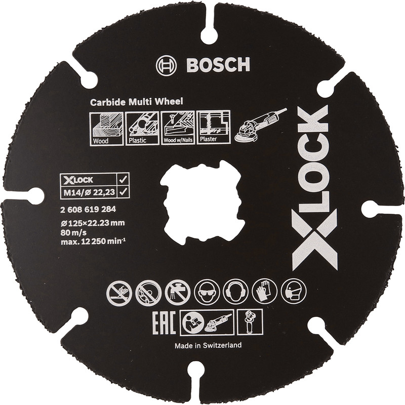 Disque à tronçonner Carbure Multiwheel Bosch XLock