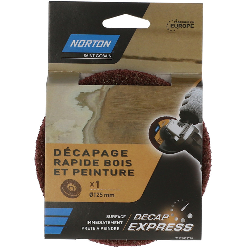 Disque Decap Express bois vernis Norton